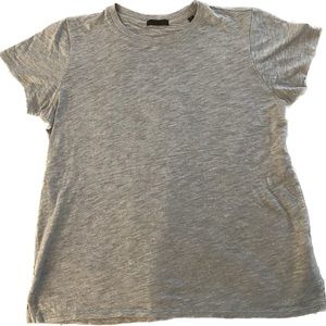 ATM Anthony Thomas Melillo T Shirt Crew Neck Heather Gray Grey S Small schoolboy